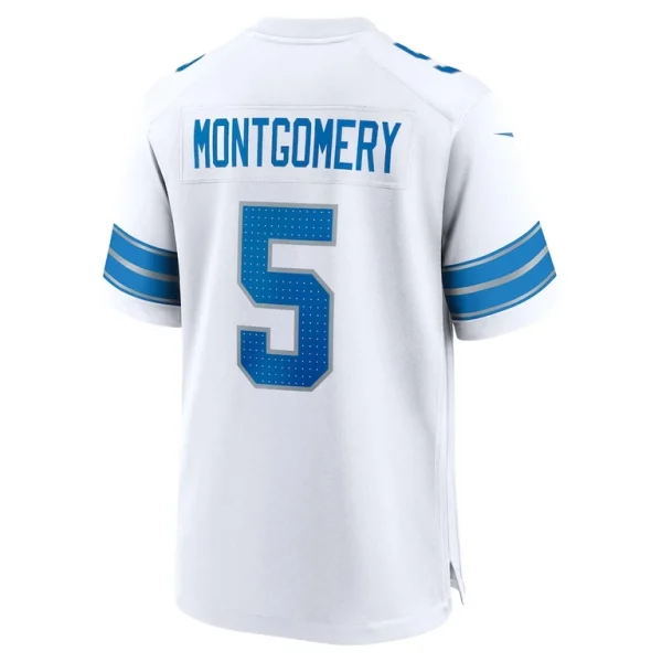 David montgomery detroit lions nike game jersey White L
