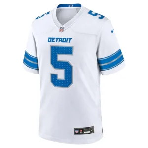 David montgomery detroit lions nike game jersey White M