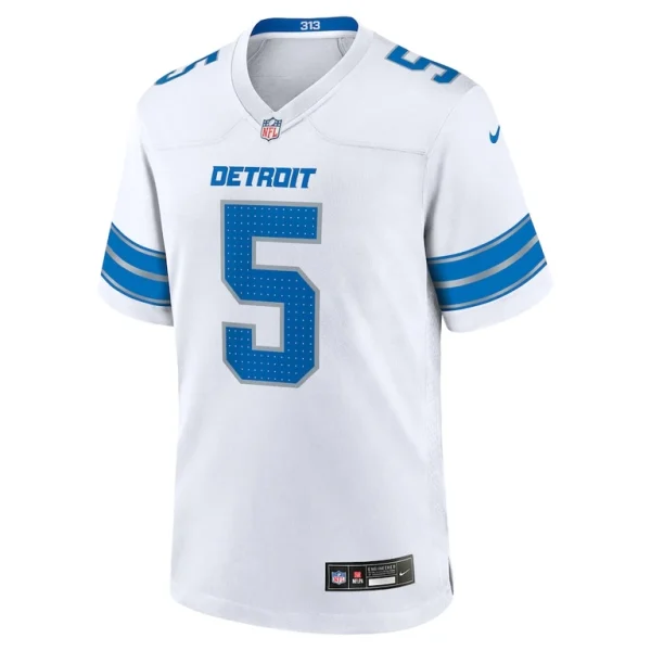 David montgomery detroit lions nike game jersey White M