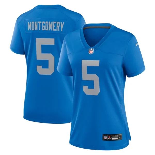 David montgomery detroit lions nike womens alternate game jersey Blue