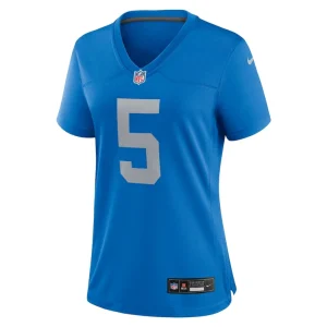 David montgomery detroit lions nike womens alternate game jersey Blue M