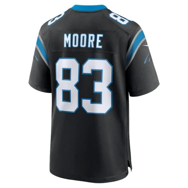 David moore carolina panthers nike game jersey Black L