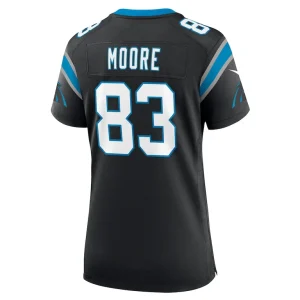 David moore carolina panthers nike womens game jersey Black L