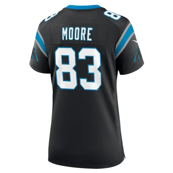 David moore carolina panthers nike womens game jersey Black L