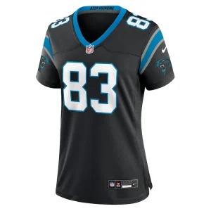 David moore carolina panthers nike womens game jersey Black M
