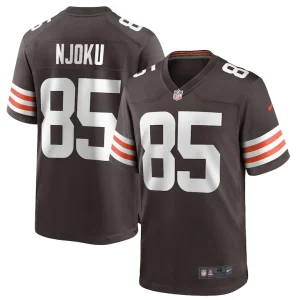 David njoku cleveland browns nike game player jersey Brown