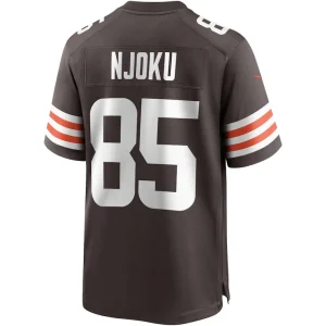 David njoku cleveland browns nike game player jersey Brown L