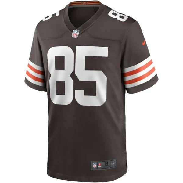 David njoku cleveland browns nike game player jersey Brown M