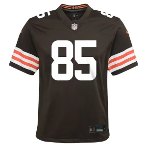 David njoku cleveland browns nike youth game jersey Brown Yth M