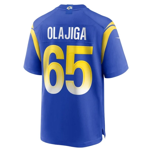 David olajiga los angeles rams nike game jersey Royal L