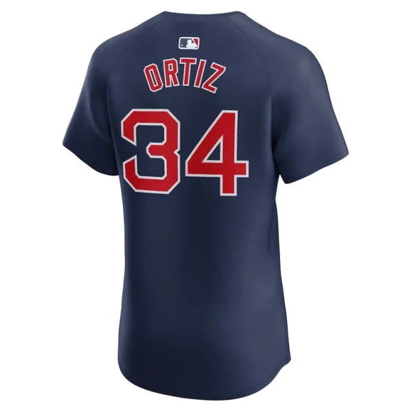 David ortiz boston red sox nike alternate elite player jersey Navy 48