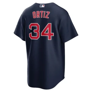 David ortiz boston red sox nike alternate replica player jersey Navy L