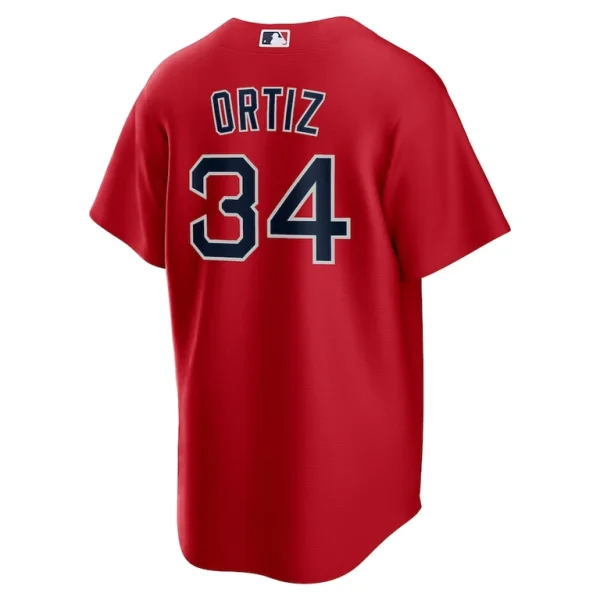 David ortiz boston red sox nike alternate replica player jersey Red L