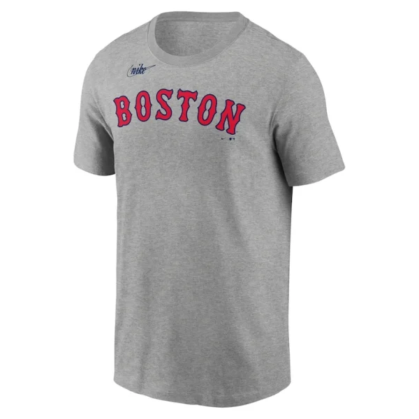 David ortiz boston red sox nike name number t shirt Heather gray M