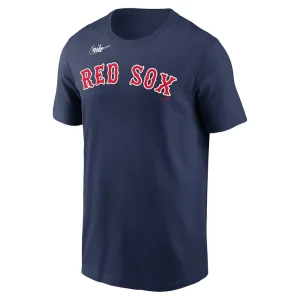 David ortiz boston red sox nike name number wordmark t shirt Navy M