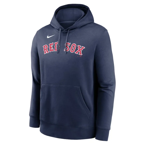 David ortiz boston red sox nike player name number club pullover hoodie Navy M