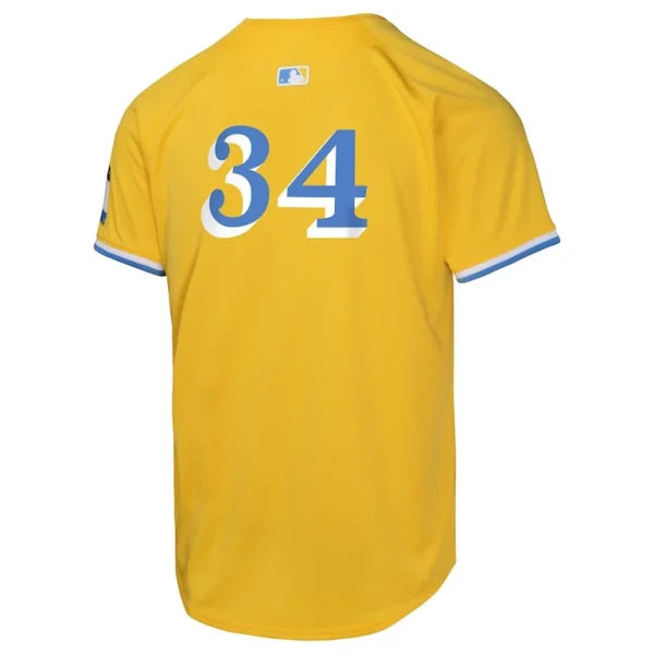 David ortiz boston red sox nike youth city connect limited player jersey Gold Yth L