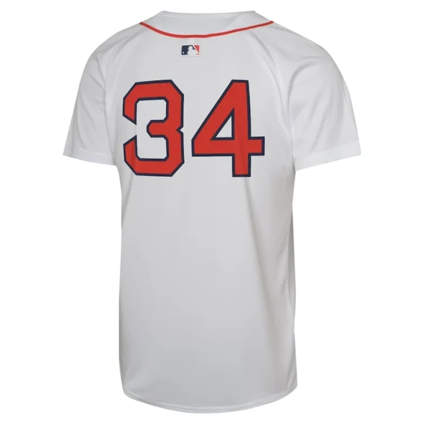 David ortiz boston red sox nike youth home limited jersey – white Multi Yth L