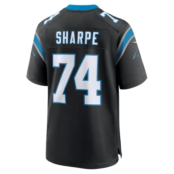 David sharpe carolina panthers nike team game jersey Black L