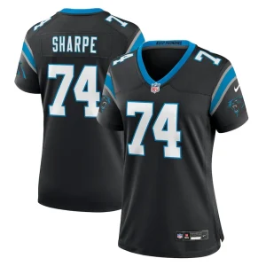 David sharpe carolina panthers nike womens team game jersey Black