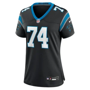 David sharpe carolina panthers nike womens team game jersey Black M