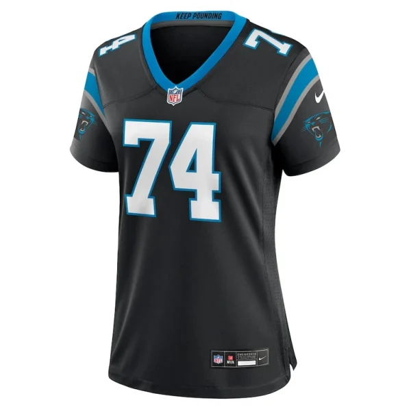 David sharpe carolina panthers nike womens team game jersey Black M