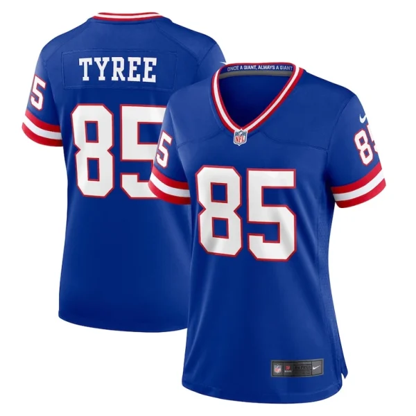 David tyree new york giants nike womens classic retired player game jersey Royal