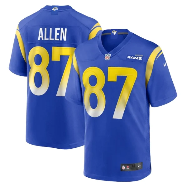 Davis allen los angeles rams nike home game jersey Royal