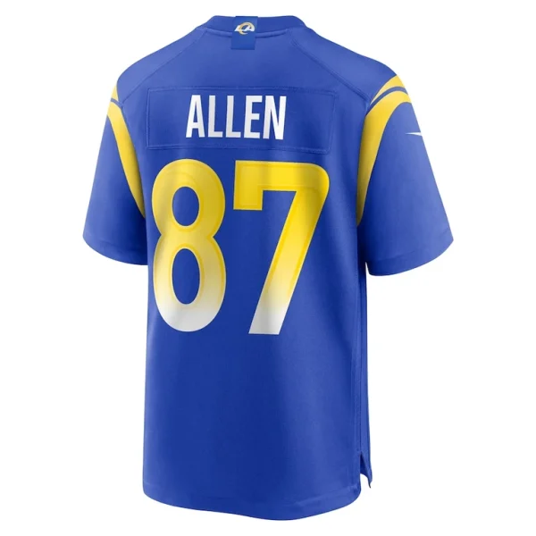Davis allen los angeles rams nike home game jersey Royal L