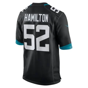 Davon hamilton jacksonville jaguars nike game jersey Black L