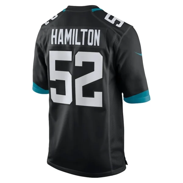 Davon hamilton jacksonville jaguars nike game jersey Black L