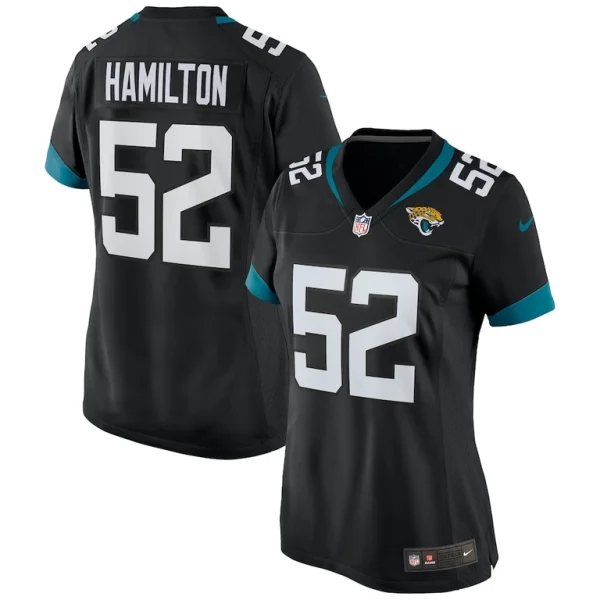 Davon hamilton jacksonville jaguars nike womens game jersey Black