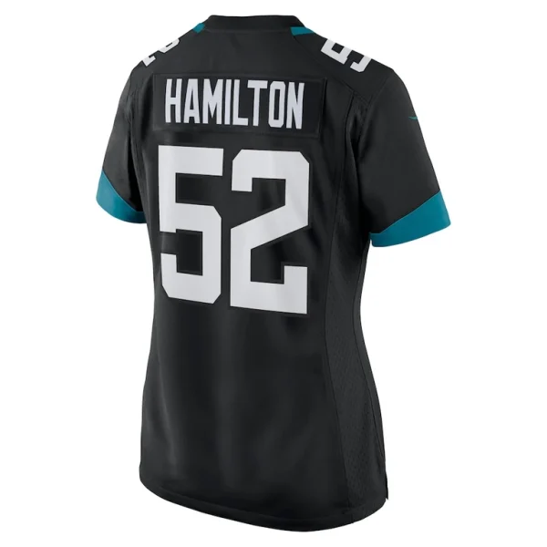 Davon hamilton jacksonville jaguars nike womens game jersey Black L