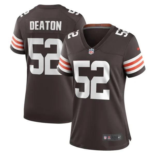 Dawson deaton cleveland browns nike womens game player jersey Brown
