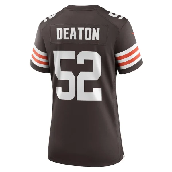 Dawson deaton cleveland browns nike womens game player jersey Brown L