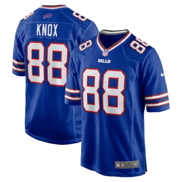Dawson knox buffalo bills nike game player jersey Royal
