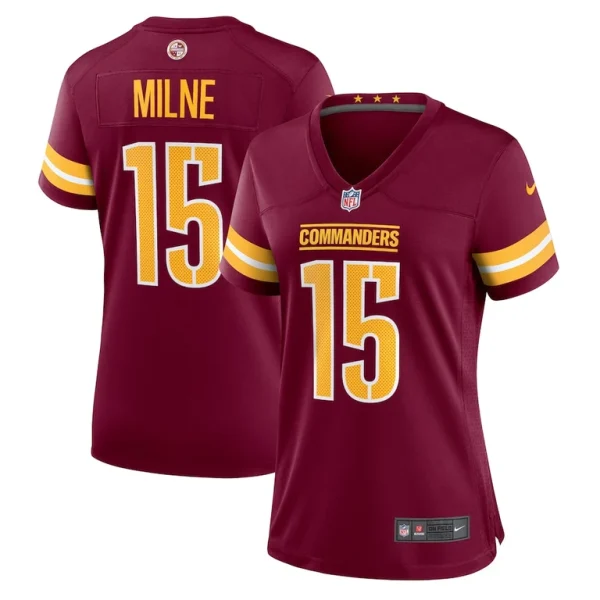 Dax milne washington commanders nike womens game jersey Burgundy