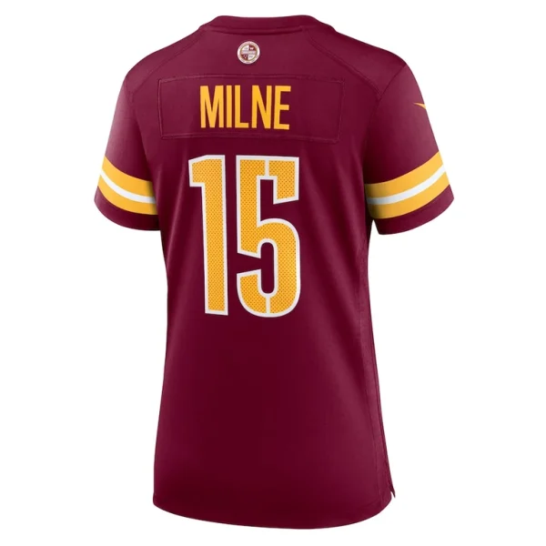 Dax milne washington commanders nike womens game jersey Burgundy L