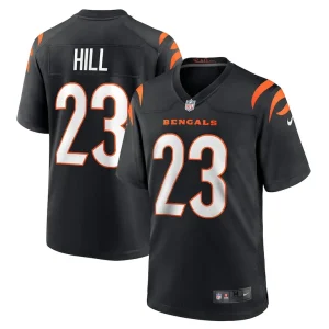 Daxton hill cincinnati bengals nike player game jersey Black