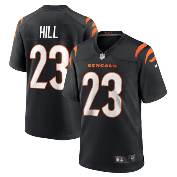 Daxton hill cincinnati bengals nike player game jersey Black