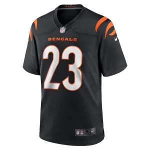 Daxton hill cincinnati bengals nike player game jersey Black M