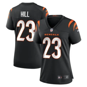 Daxton hill cincinnati bengals nike womens player game jersey Black