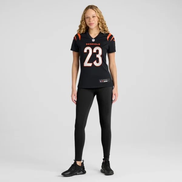 Daxton hill cincinnati bengals nike womens player game jersey Black XL