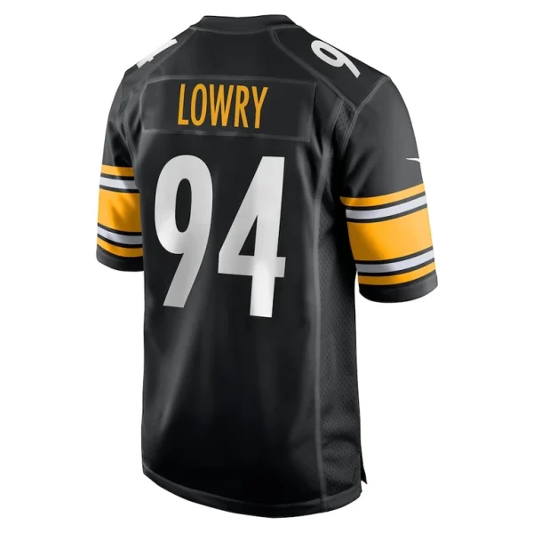 Dean lowry pittsburgh steelers nike game jersey Black L