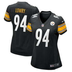 Dean lowry pittsburgh steelers nike womens game jersey Black