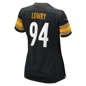 Dean lowry pittsburgh steelers nike womens game jersey Black L