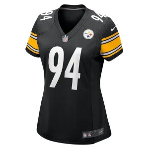 Dean lowry pittsburgh steelers nike womens game jersey Black M