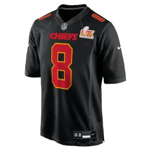 Deandre hopkins kansas city chiefs nike super bowl lix fashion game jersey Carbon black M