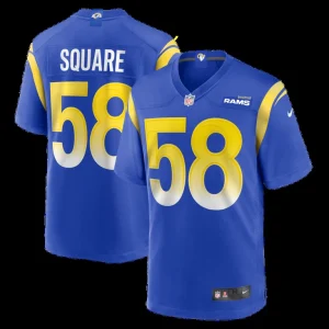 Deandre square los angeles rams nike game jersey Royal