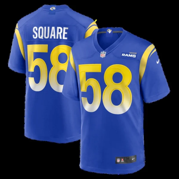 Deandre square los angeles rams nike game jersey Royal